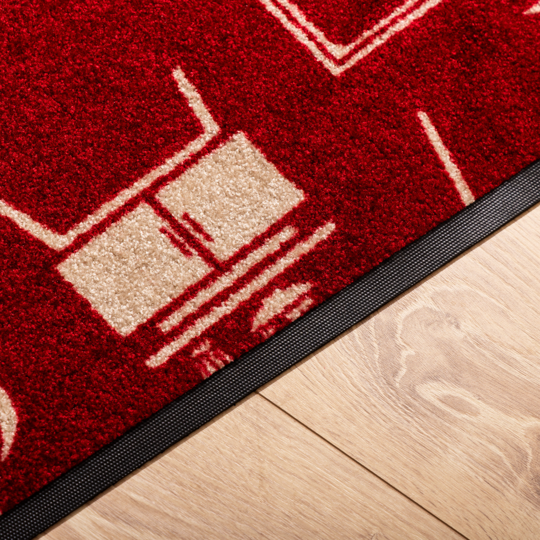 Washable Logo Mat - Silver