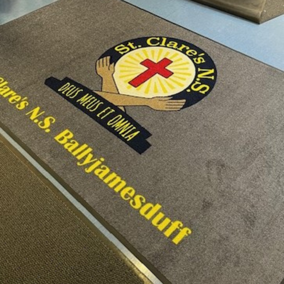 Washable Logo Mat - Silver