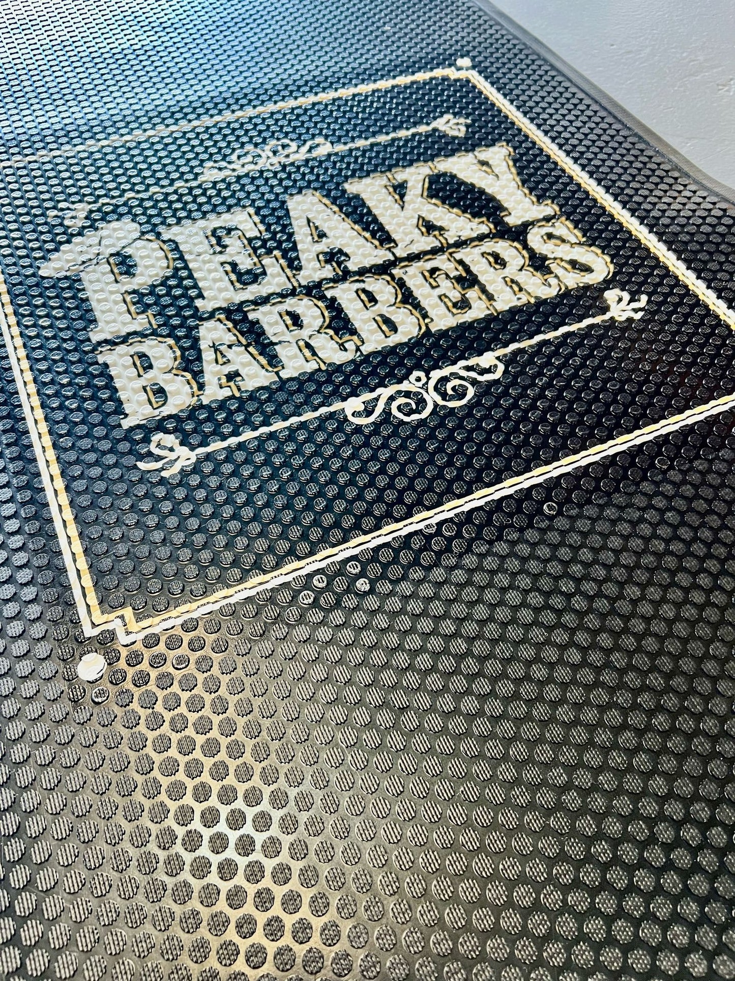 Outdoor Logo Rubber Mat