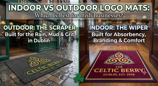 Indoor vs Outdoor Logo Mats: Which Is Best for Irish Businesses?