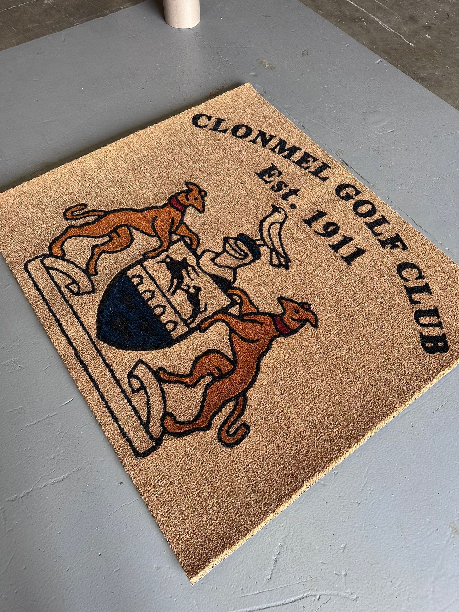 Customised Logo Coir Mat