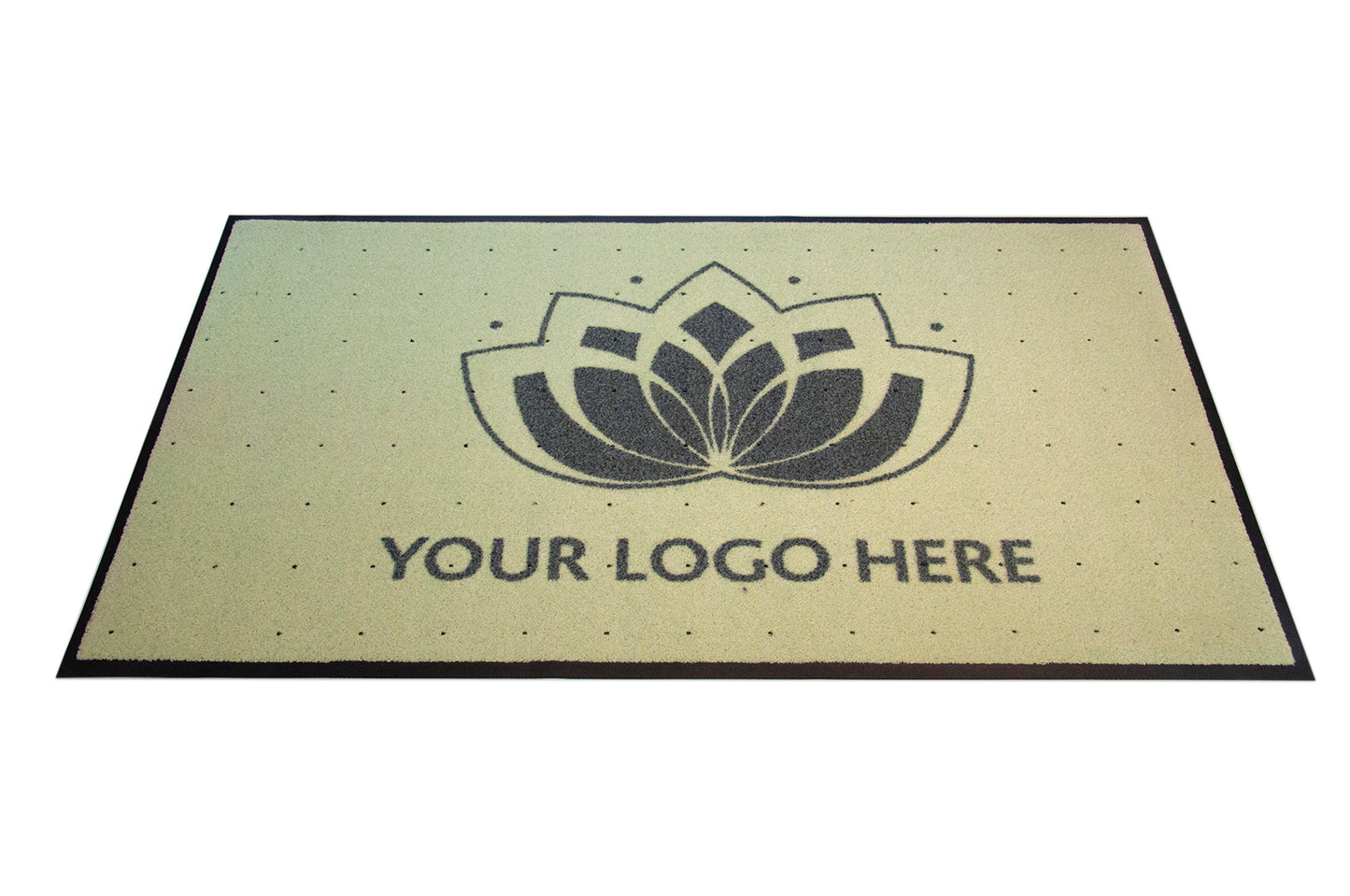 Outdoor Logo Mat - With Drainage Holes