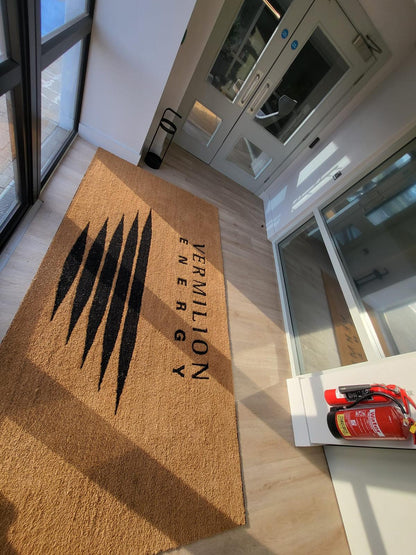 Customised Coir Logo  Mat