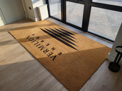 Customised Coir Logo  Mat