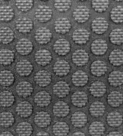 closeup of outdoor rubber mat