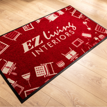 Logo Mat Silver