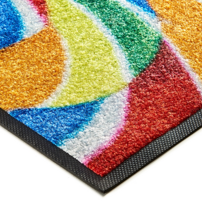 multi colored outdoor rug